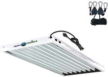 8: Hydroplanet T5 4ft 8lamp Fluorescent Ho Bulbs