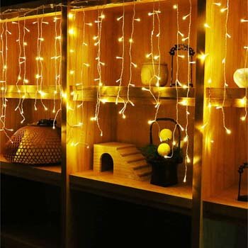 2: KNONEW LED Icicle Lights