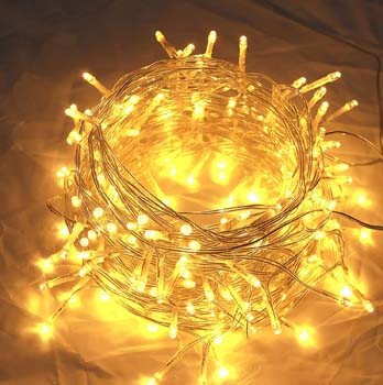 1: KNONEW LED Icicle Lights, 400 LEDs, 32ft, 8 Modes, Curtain Fairy Light