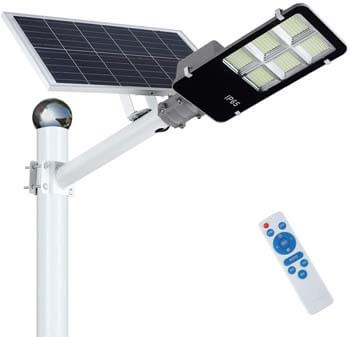 7: DENGMALL 300W LED Solar Street Lights Outdoor
