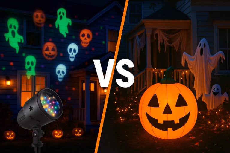Halloween Projection Lights vs Traditional Decorations: Which is Worth It?