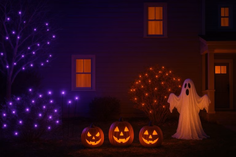Purple and Orange LED Lights: The Ultimate Guide to Perfect Halloween Illumination
